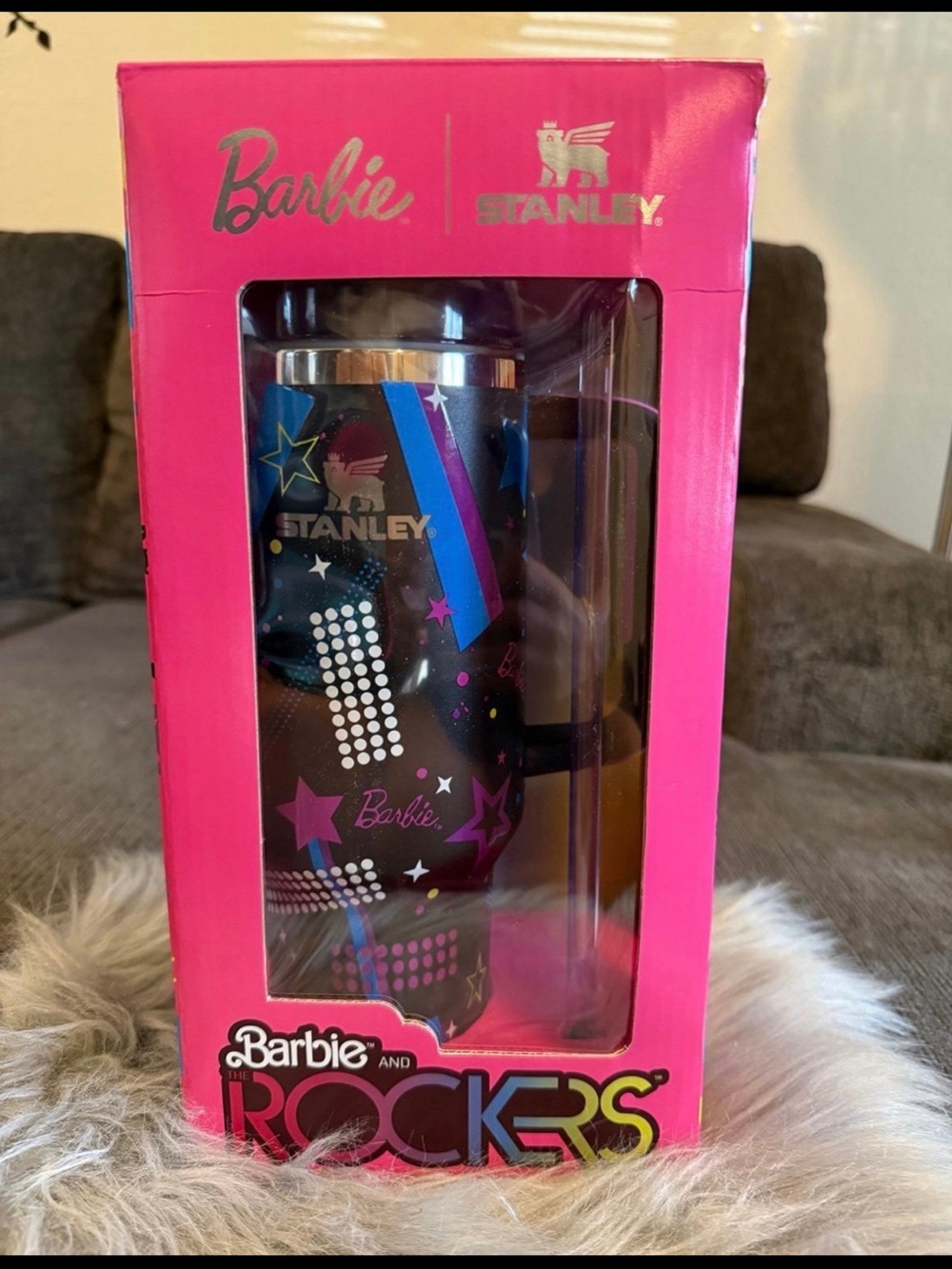 Barbie x Stanley ROCKERS 40oz Travel Mug - ✨🌴BARBIE💕🛼